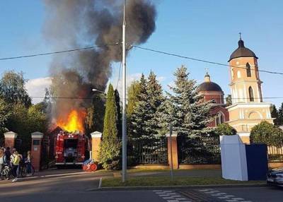 Возгорание произошло в церковной лавке храма в Зеленограде - m24.ru - Москва - Зеленоград