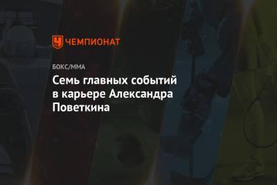 Александр Поветкин - Эдди Хирн - Майкл Хантер - Диллиан Уайт - Семь главных событий в карьере Александра Поветкина - championat.com - Россия