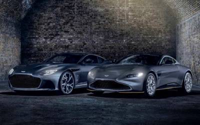 Джеймс Бонд - Aston Martin - Aston Martin представил «бондовские» Vantage и DBS Superleggera - autostat.ru