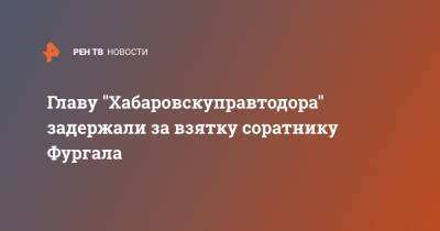 Сергей Фургал - Главу "Хабаровскуправтодора" задержали за взятку соратнику Фургала - ren.tv
