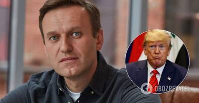 Дональд Трамп - Алексей Навальный - Якоб Навальный - Роберт Обрайен - Отравление Навального: Трамп прокомментировал - obozrevatel.com - Россия - США - Омск