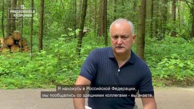 Игорь Додон - Додон готов испытать на себе российскую вакцину от коронавируса - piter.tv - Россия - Молдавия
