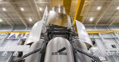 Blue Origin представила прототип посадочного модуля на Луну - popmech.ru