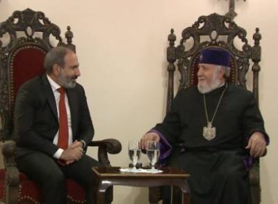 Никол Пашинян - Гарегин II (Ii) - Премьер-министр поздравил Католикоса всех армян с днем рождения - news.am - Армения