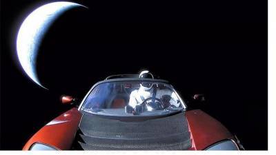 Илон Маск - Телескопы "Роскосмоса" не могут увидеть запущенный в космос Tesla Roadster - piter.tv - США