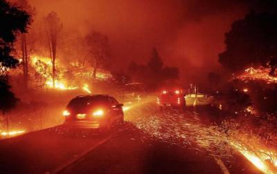 Ньюсома Гэвин - В США вспыхнули лесные пожары, есть погибшие - rbc.ua - США - шт. Калифорния - state California