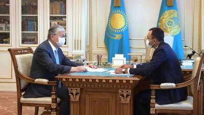 Касым-Жомарт Токаев - Маулен Ашимбаев - Токаев и Ашимбаев обсудили стратегию посткризисного развития Казахстана - informburo.kz - Казахстан
