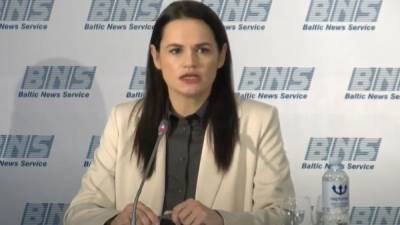 Светлана Тихановская - Тихановская: невозможно забыть и простить насилие над мирными гражданами - svoboda.org - Белоруссия - Вильнюс