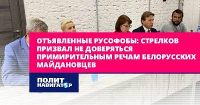 Игорь Стрелков - Отъявленные русофобы: Стрелков призвал не доверяться... - politnavigator.net - Москва - Россия - Украина - Белоруссия - ДНР