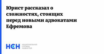 Михаил Ефремов - Игорь Трунов - Эльман Пашаев - Юрист рассказал о сложностях, стоящих перед новыми адвокатами Ефремова - nsn.fm - Москва