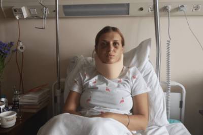 Анастасия Луговая - Избитая в поезде женщина призналась, что сын ходит к психологу и винит себя в трагедии - newsone.ua