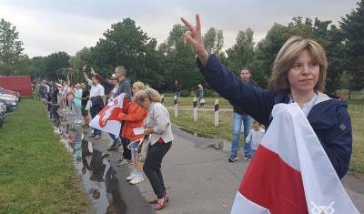 В Минске прошла массовая акция "Цепь покаяния" - newizv.ru - Минск