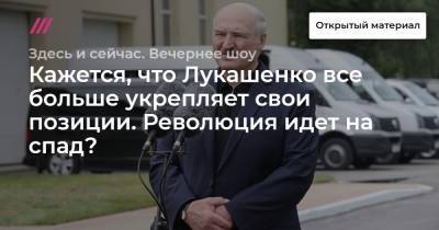 Евгений Минченко - Кажется, что Лукашенко все больше укрепляет свои позиции. Революция идет на спад? - tvrain.ru - Россия - Белоруссия - Эстония - Хабаровск - Латвия