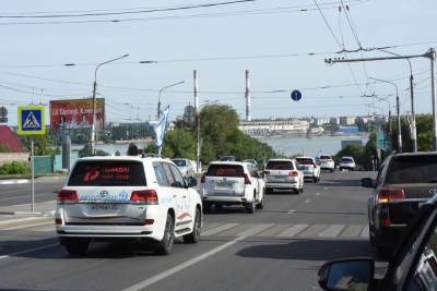 Через Воронеж прошёл автопробег на патриотичных «Тойотах» - moe-online.ru - Москва - Россия - Воронеж - Тула - Ростов-На-Дону - Волгоград - Сталинград
