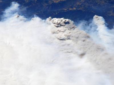 Крис Кэссиди - На МКС сделали фото лесных пожаров в Калифорнии - unn.com.ua - США - Киев - шт. Калифорния