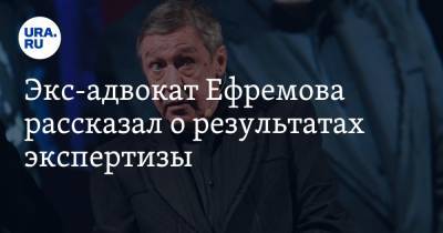 Михаил Ефремов - Эльман Пашаев - Экс-адвокат Ефремова рассказал о результатах экспертизы. «Я знаю, кто был за рулем на самом деле» - ura.news