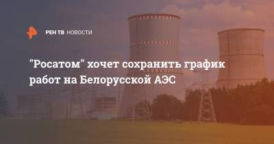 Алексей Лихачев - "Росатом" хочет сохранить график работ на Белорусской АЭС - ren.tv - Белоруссия - Гродненская обл.