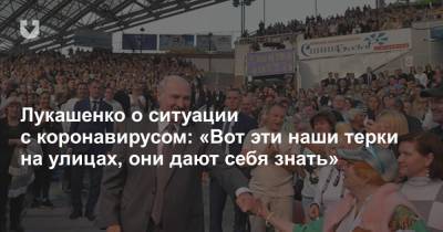 Александр Лукашенко - Дмитрий Пиневич - Лукашенко о ситуации с коронавирусом: «Вот эти наши терки на улицах, они дают себя знать» - news.tut.by - Белоруссия