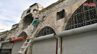 Сирия восстанавливает исторические памятники Алеппо при поддержке ООН - politros.com - Сирия - Сана - г. Алеппо