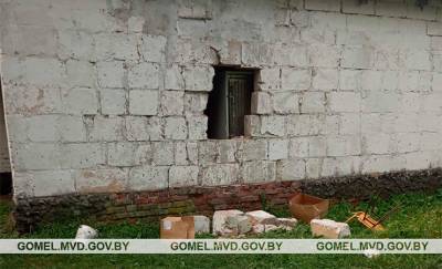 В Петриковском районе воры проломили стену, чтобы обокрасть сельский магазин - gomel.today - район Петриковский