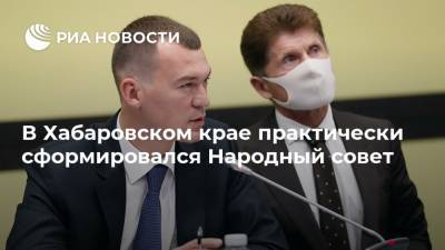 Михаил Дегтярев - В Хабаровском крае практически сформировался Народный совет - ria.ru - Россия - Хабаровский край - Хабаровск