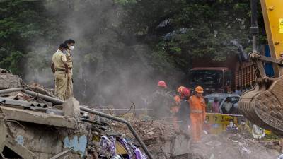Обрушение жилого дома в Махараштре - ru.euronews.com - Россия - Италия - Индия - India - штат Махараштра