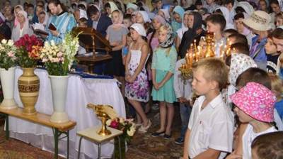В Заречном ежедневно проходят молебны перед началом учебного года - penzainform.ru