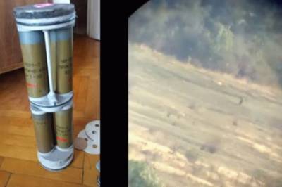 Дмитрий Гуцуляк - Бойцы ВСУ подловили террористов на установке запрещенных мин: видео - real-vin.com - Украина - Горловка