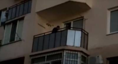 В Одессе вор-иностранец обчистил квартиру через балкон: момент попал на видео - odessa.politeka.net - Одесса - район Малиновский
