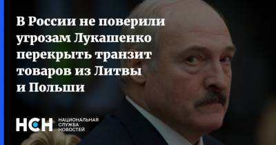 Александр Лукашенко - Андрей Карпов - В России не поверили угрозам Лукашенко перекрыть транзит товаров из Литвы и Польши - nsn.fm - Россия - Белоруссия - Польша - Литва - Минск - Торговля