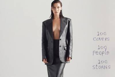 Белла Хадид - Синди Кроуфорд - Кайя Гербер - Самая красивая женщина в мире снялась для обложки Vogue в пиджаке на голое тело - lenta.ru - США