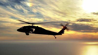 Два человека погибли при крушении военного вертолета в США - gazeta.ru - США - Сан-Диего - county Black Hawk - шт. Калифорния - Los Angeles