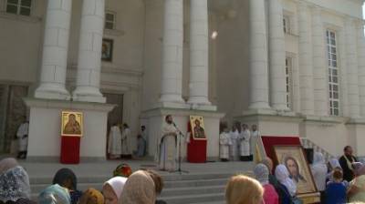 У стен Спасского собора состоялся традиционный детский молебен - penzainform.ru - Пенза