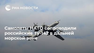 Николай Евменов - Самолеты НАТО сопроводили российские Ту-142 в дальней морской зоне - ria.ru - Москва - Россия - шт.Аляска