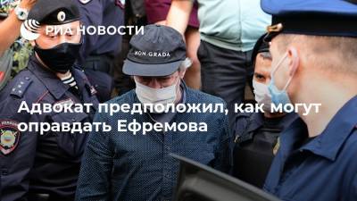 Михаил Ефремов - Эльман Пашаев - Адвокат предположил, как могут оправдать Ефремова - ria.ru - Россия - Москва