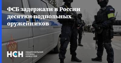 ФСБ задержали в России десятки подпольных оружейников - nsn.fm - Россия