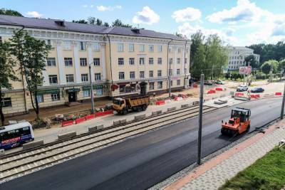 На четырех улицах Смоленска завершается ремонт дорог - mk-smolensk.ru - Россия - Смоленск