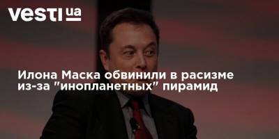 Илон Маск - Илон Маск - Захи Хавасс - Илона Маска обвинили в расизме из-за "инопланетных" пирамид - vesti.ua