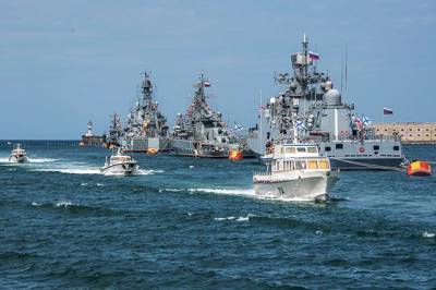 На Балтике начались учения ВМФ России «Океанский щит – 2020» - aif.ru - Россия - Балтика