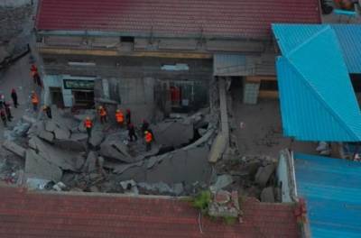 Число погибших при обрушении здания в КНР выросло до 29 - unn.com.ua - Китай - Киев - провинция Шаньси