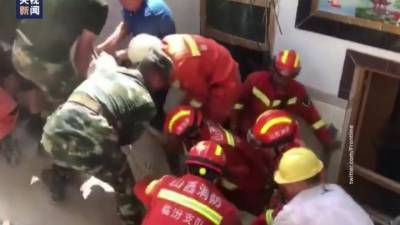 В китайской провинции Шаньси обрушился отель, погибли 29 человек - vesti.ru - Россия - Китай - провинция Шаньси