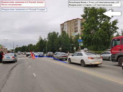 За сутки в Ухте в авариях пострадали трое, в том числе грудной ребенок - komiinform.ru - Сыктывкар
