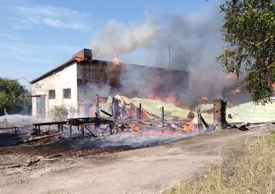 На заводе в Касимовском районе произошел пожар - ya62.ru - Рязанская обл. - район Касимовский