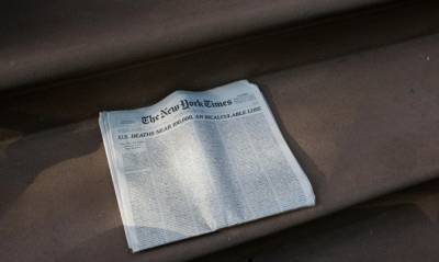 The New York Times впервые за 80 лет вышла без телепрограммы - capital.ua - New York - Нью-Йорк - New York
