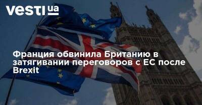 Мишель Барнье - Франция обвинила Британию в затягивании переговоров с ЕС поcле Brexit - vesti.ua - Англия - Лондон - Франция