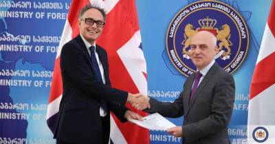 Давид Залкалиани - Новый посол Великобритании в Грузии передал верительные грамоты - newsgeorgia.ge - Англия - Грузия