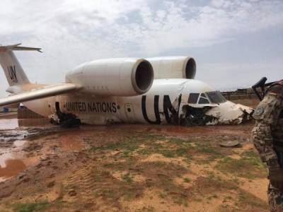 Во время жесткой посадки "ютейровского" борта ООН в Мали серьезно пострадал один человек - nakanune.ru - Россия - Мали