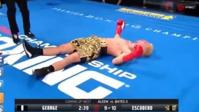Боксер упал без сознания: видео жесточайшего нокаута появилось в сети - sport.politeka.net - США