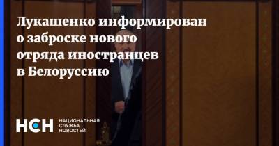 Александр Лукашенко - Лукашенко информирован о заброске нового отряда иностранцев в Белоруссию - nsn.fm - Россия - Белоруссия - Минск