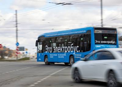 Электробусы начали работать на маршруте № 789 - m24.ru